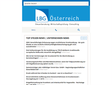 Tablet Screenshot of lbg.at