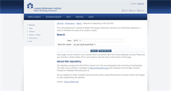 Desktop Screenshot of eprints.hta.lbg.ac.at